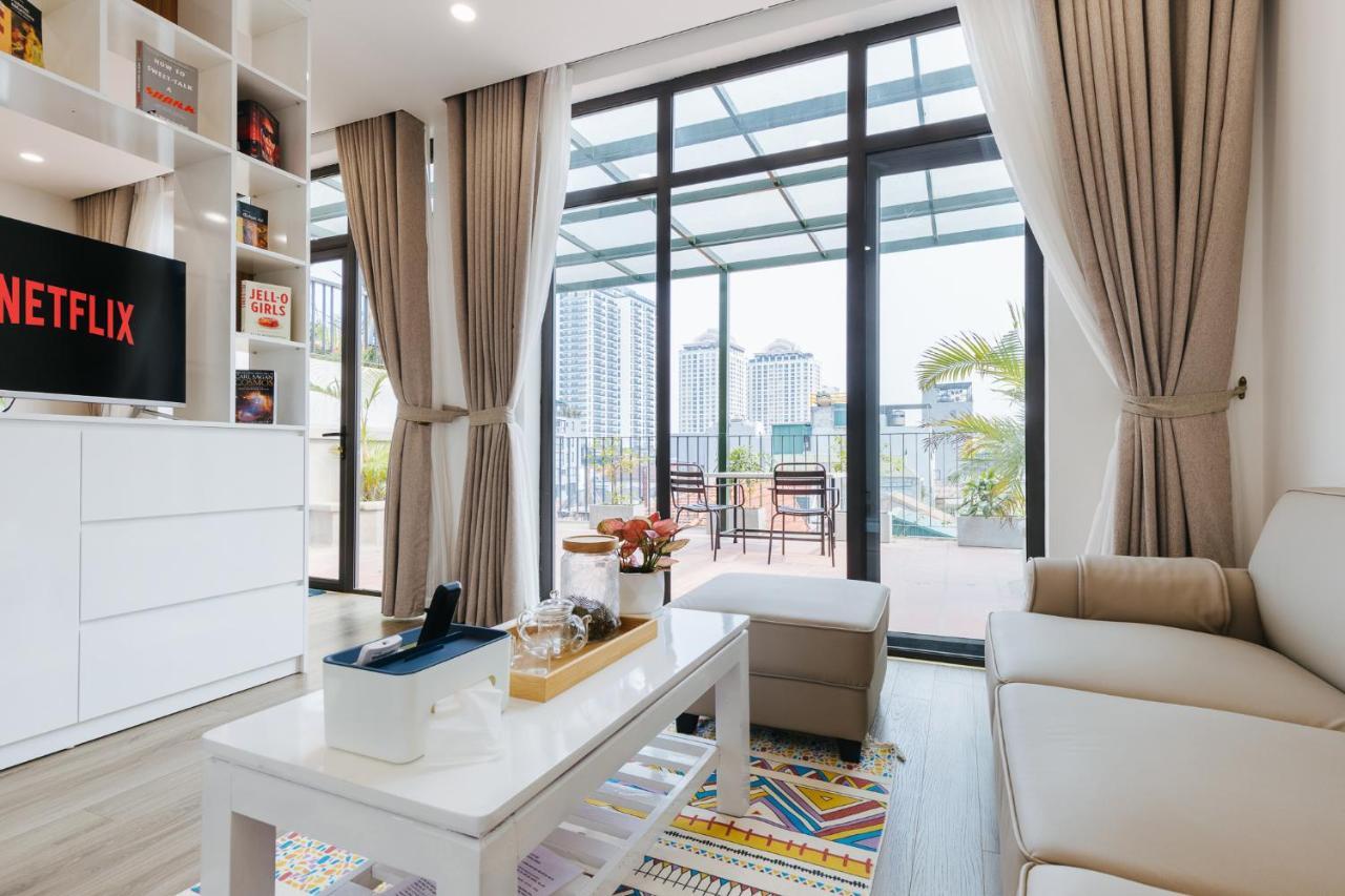 Luck Apart 9 - Hanoi Westlake Balcony Apartment Hanói Exterior foto
