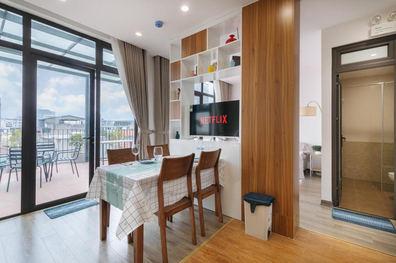 Luck Apart 9 - Hanoi Westlake Balcony Apartment Hanói Exterior foto